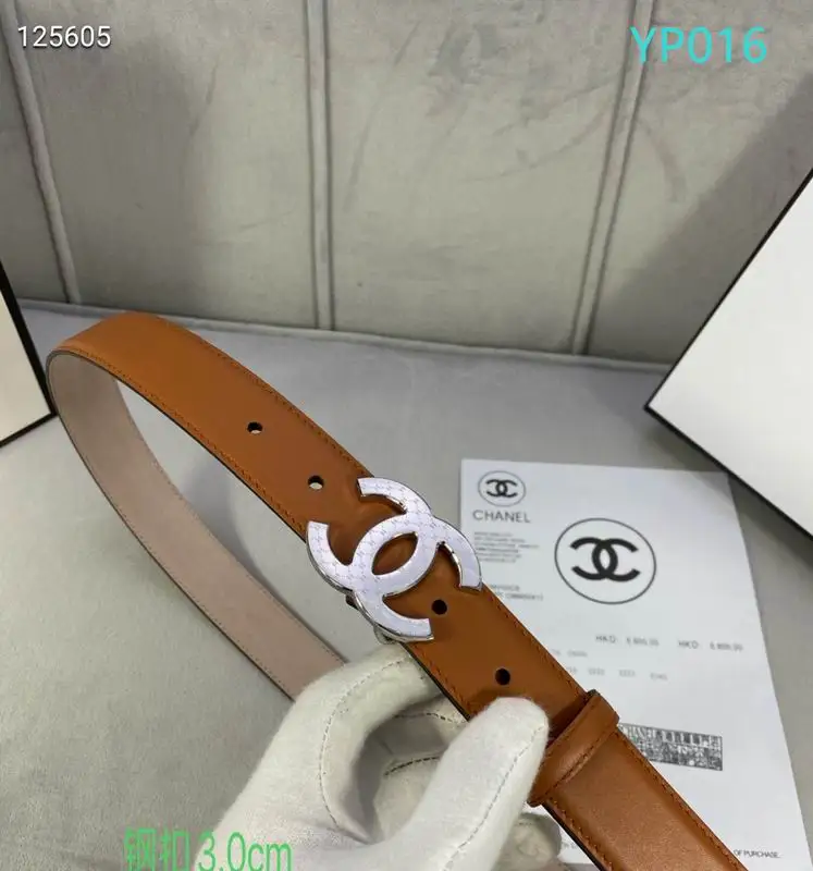 Chanel belt 30mmX95-125cm XH04